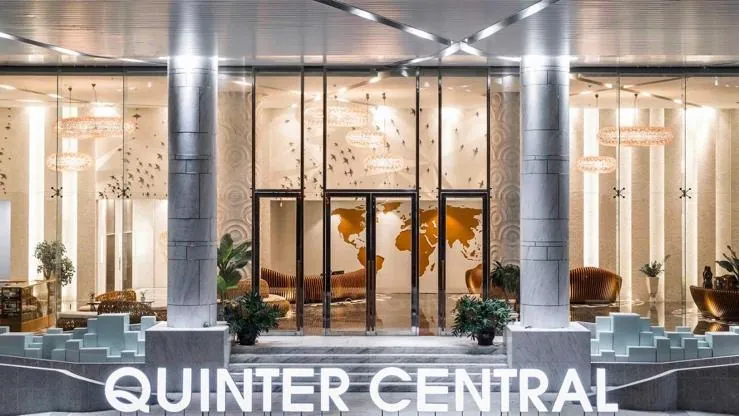 Lối vào chính Quinter Central Nha Trang